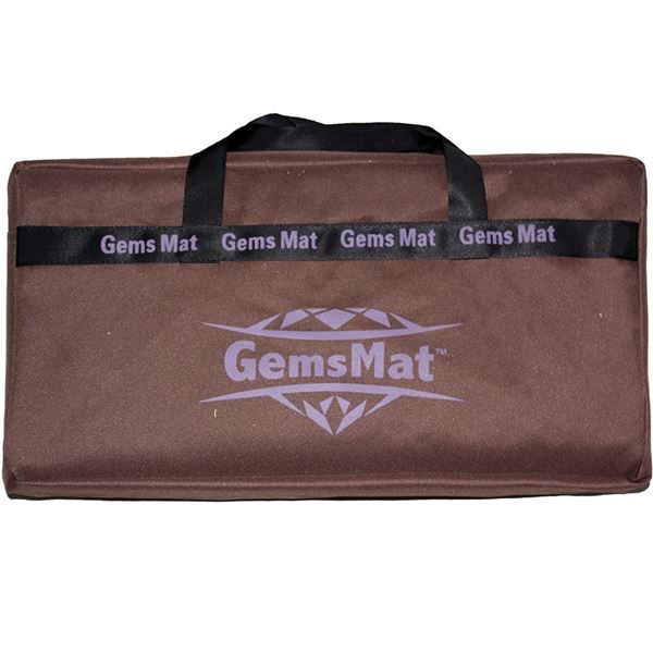 heating pad brown bag front view | Gemsmat