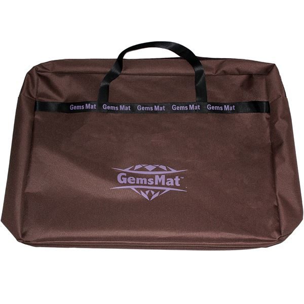 heating pad brown bag front view | Gemsmat