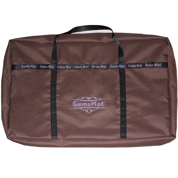 heating pad brown bag front view | Gemsmat